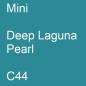 Preview: Mini, Deep Laguna Pearl, C44.